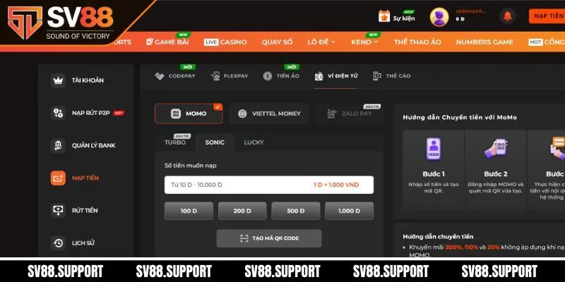 Lý do gây lỗi khi nạp tiền bạn cần chú ý
