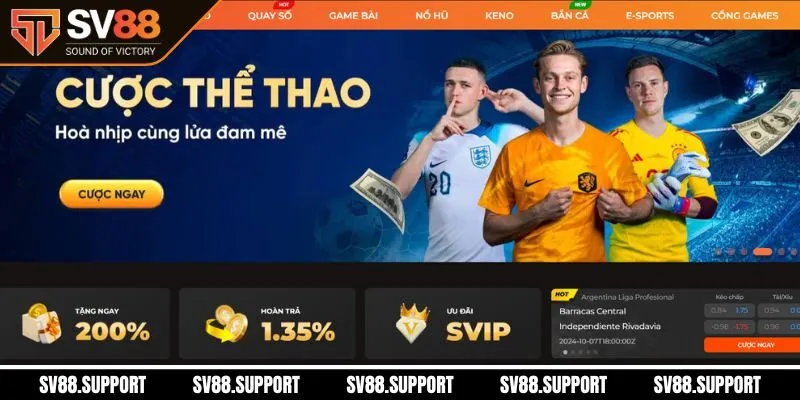 Nhiều ưu đãi khi đăng ký đại lý SV88